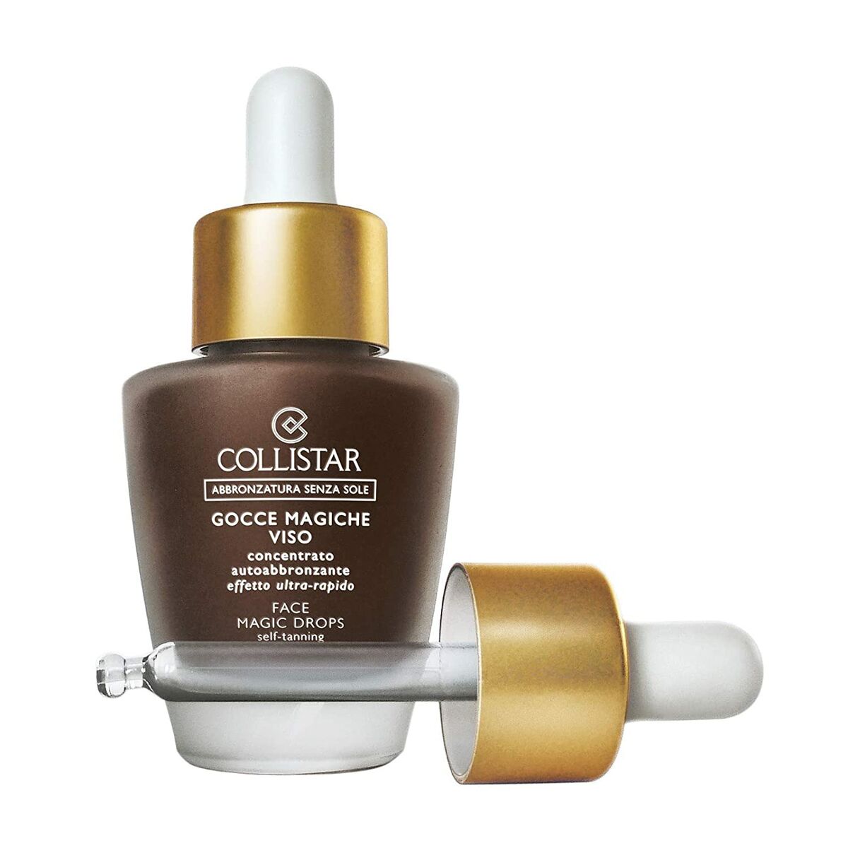 Samoporjavitvena krema za obraz Collistar Tan Without Sunshine 30 ml Rjava Zlato